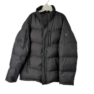 Tumi T-Tech Mens Black Down Puffer Jacket Coat  Size Large